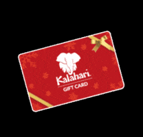 Gift Card Christmas GIF by kalahariresorts