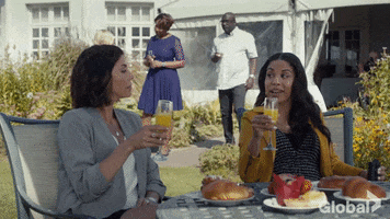 Private Eyes Cheers GIF by Global TV 