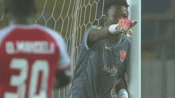 Watch Out Goalkeeper GIF by CAF