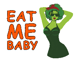 I Love You Smile Sticker by Diety od Brokuła