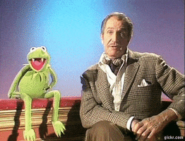 the muppets kermit the frog vincent price GIF