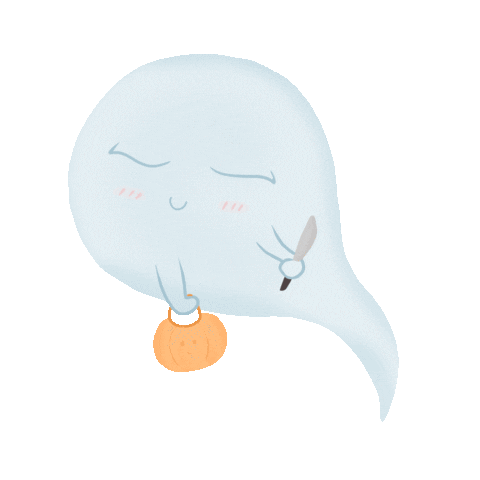 Halloween Ghost Sticker