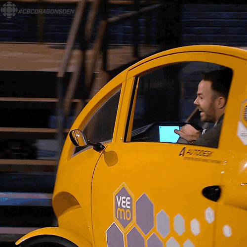 driving dragons' den GIF by CBC