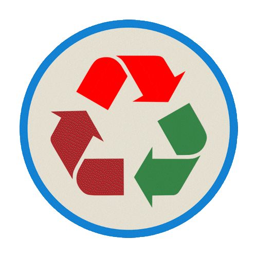 Recycle Tonga Sticker by Skallywag Media