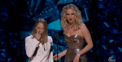 Im Watching You Jennifer Lawrence GIF by The Academy Awards