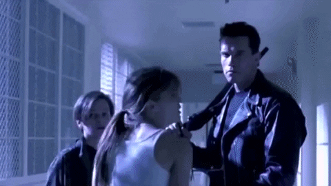limboTV rabbit mash up morph terminator 2 GIF