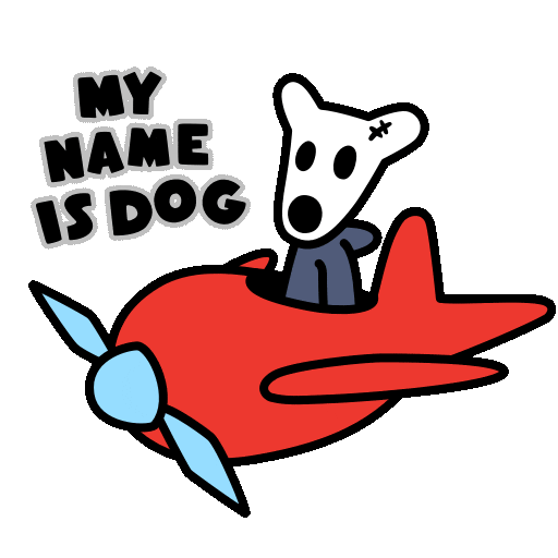 Travel Dogs Sticker by $DOGS Community