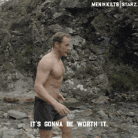 Sam Heughan Swimming GIF by Men in Kilts: A Roadtrip with Sam and Graham