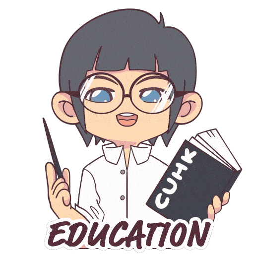 Back To School Education Sticker by CUHK