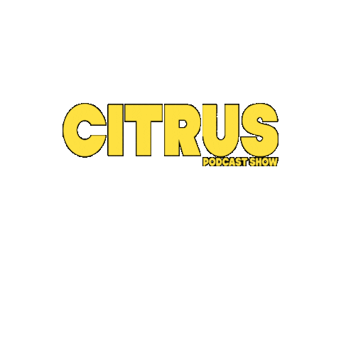 Citrus Podcast Sticker