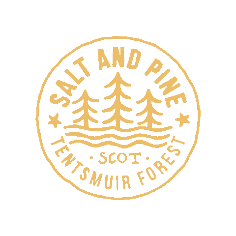Salt and Pine Sticker