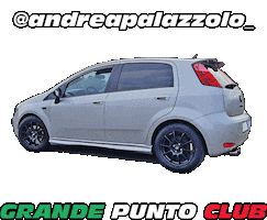 Fiatpunto Sticker by Grande Punto Club Italia