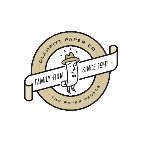Clampitt Paper Co Sticker