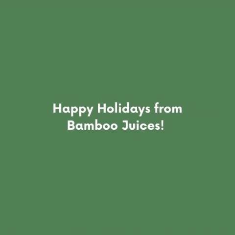 Gift Card Holiday GIF by Bamboo Juices