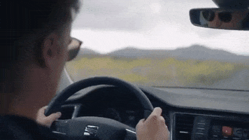 Road Driving GIF by Ultra Records