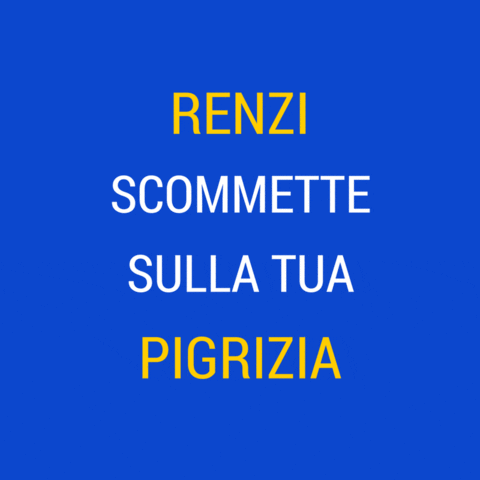 diegoconti italy italia referendum renzi GIF