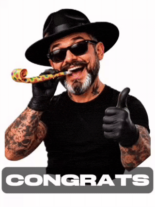 Happy Birthday Party GIF by SkullyTattoo