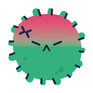 Coronavirus Sticker