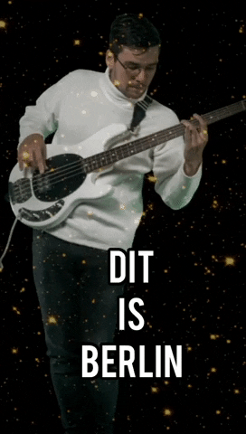Berlin Bass GIF by Punch Drunk Poets
