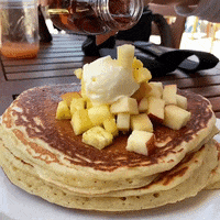 National Pancake Day Pancakes GIF by bacon & butter