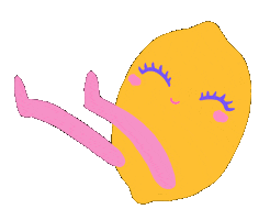 Cute Lemon Sticker