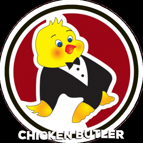 Chicken Butler GIF