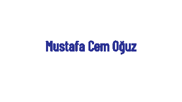 Mustafa Cem Oğuz Sticker