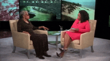 Maya Angelou Oprah GIF by chuber channel