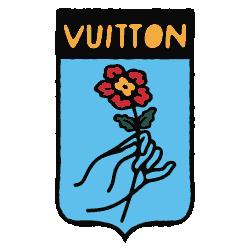 Fashion Flower Sticker by Louis Vuitton for iOS & Android