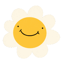 Flower Daisy Sticker