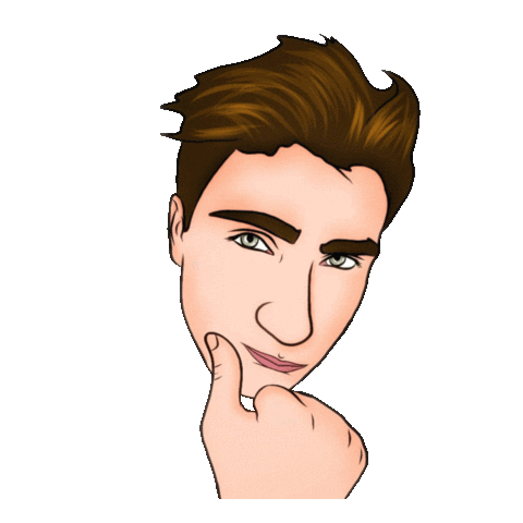 Robert Kib Sticker by Dominanza Digitale