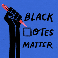 Voting Black Lives Matter GIF by INTO ACTION