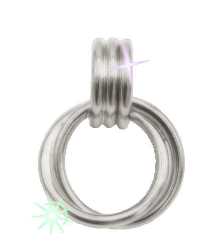 Jewelry Piercing Sticker by Justine Clenquet