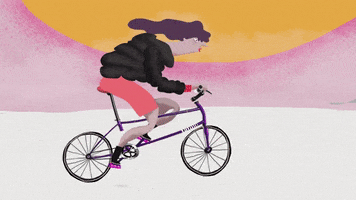 Winter Bike GIF by amandahertelendi