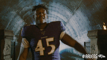 Pump Up Sport GIF by Baltimore Ravens
