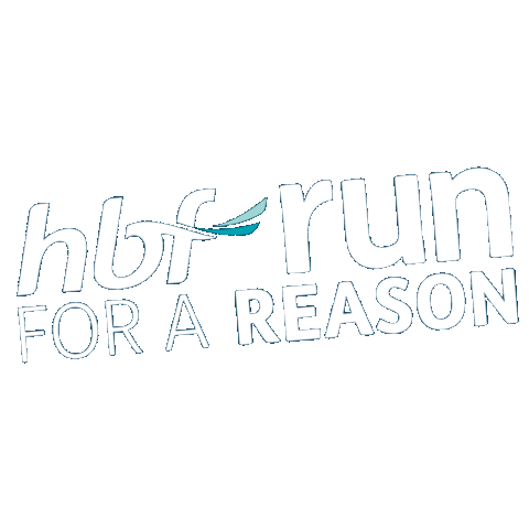 Hbf Run For A Reason Perth Sticker by HBF