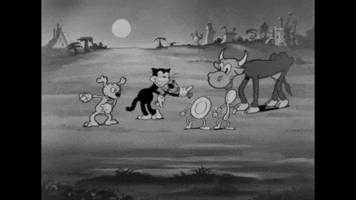 You Rock Black And White GIF by Fleischer Studios