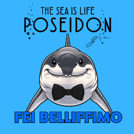 Shark Bello GIF by The Sea is Life Poseidon GIn