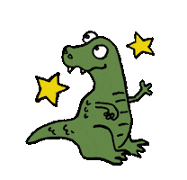 T-Rex Hello Sticker