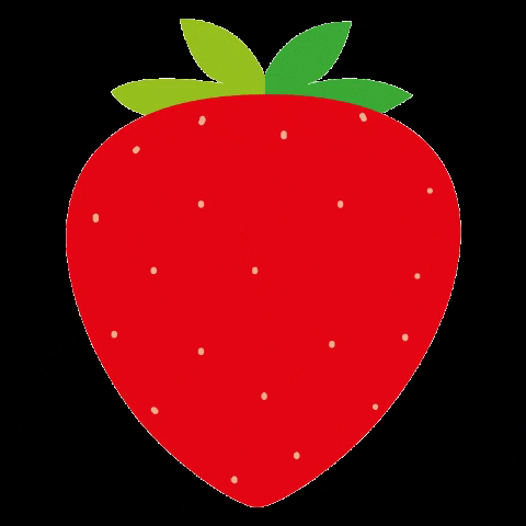 emco_cz red simple strawberry emco GIF