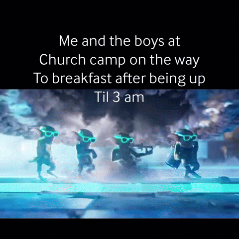Me And The Boys Church Camp GIF