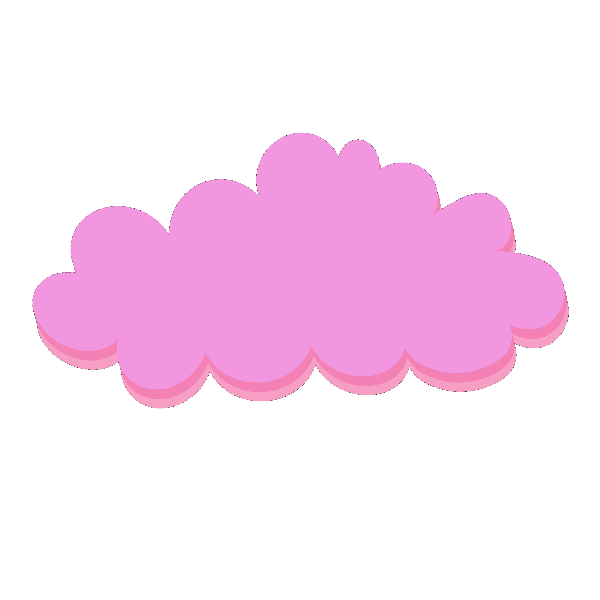 Pink Cloud Sticker For Ios Android Giphy
