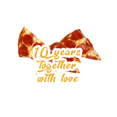 10 Years Birthday Sticker by il Molino