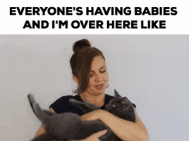 amandaceemedia cat baby mom gato GIF