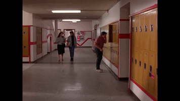 Twin Peaks Hallway Dance GIF