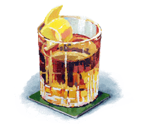 Cocktail Sticker by The Vermillion Room