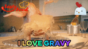 Food Chicken GIF by Gifs Lab