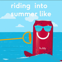 summer solstice wakeboard GIF by bubly