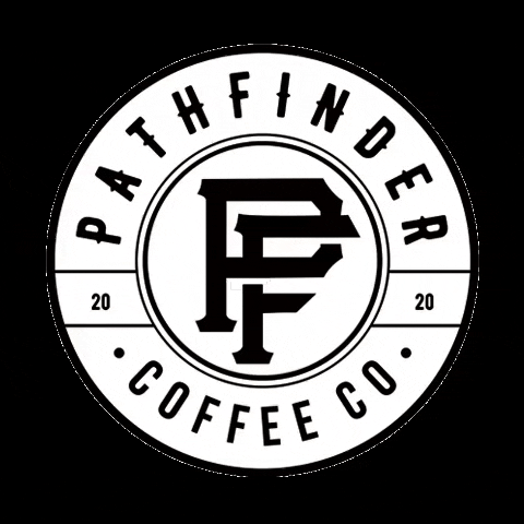Coffee Logo GIF by Pathfinder Coffee Co.