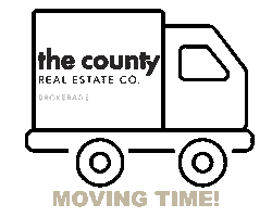 Truck Moving Sticker by The County Real Estate Co